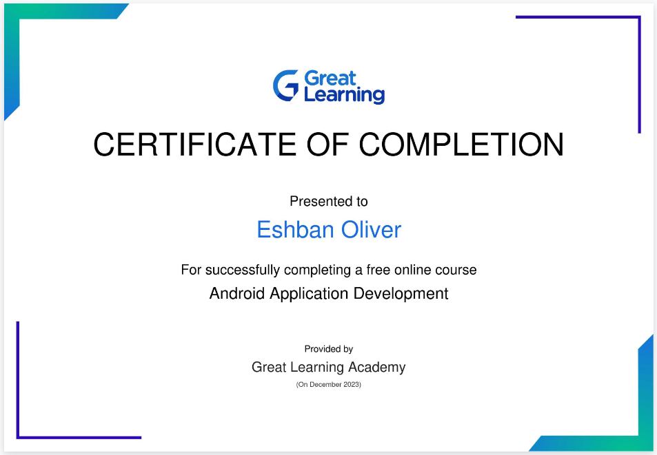 Android Application Development